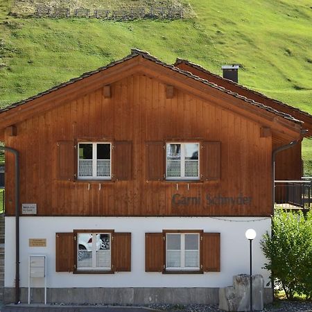Schnider Bed&Breakfast Und Cafe Vals Εξωτερικό φωτογραφία