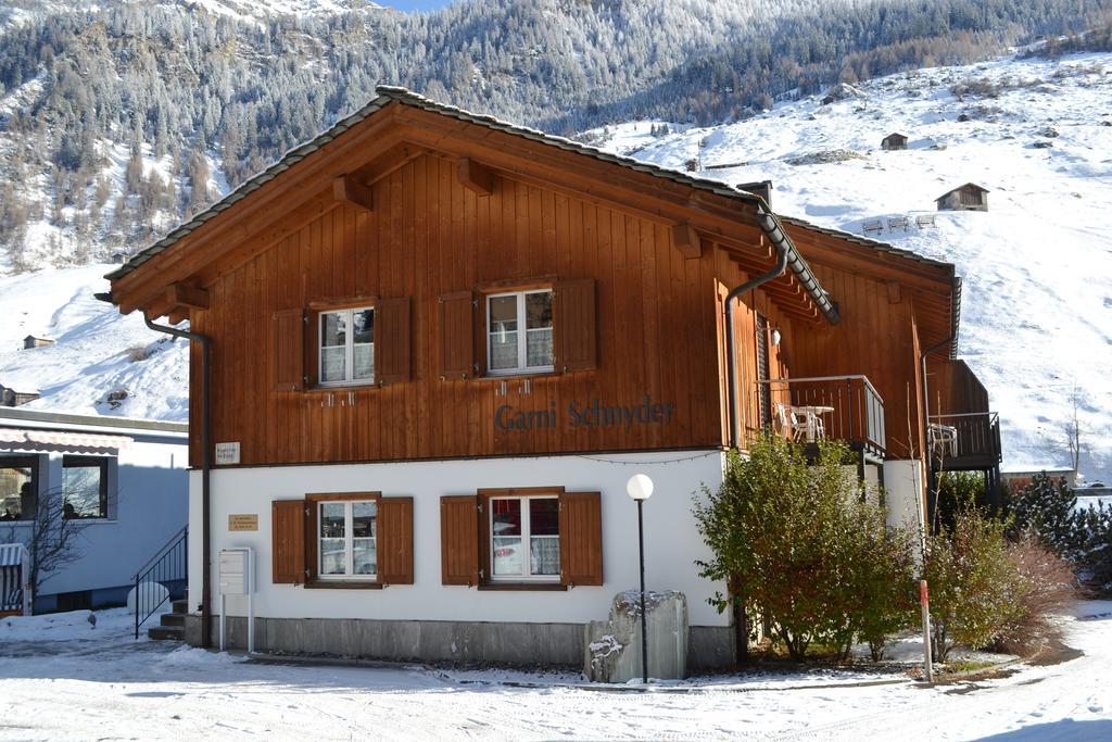 Schnider Bed&Breakfast Und Cafe Vals Εξωτερικό φωτογραφία